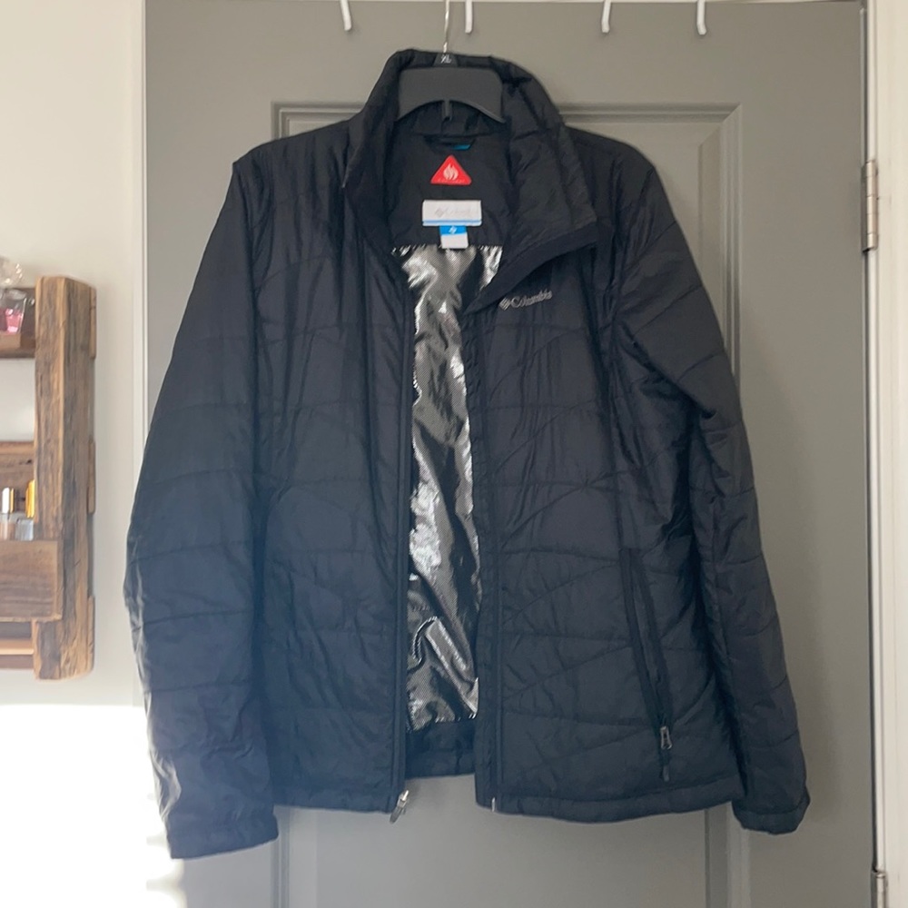 Columbia Women’s Omni Heat Puffer Jacket Lightweight Size L